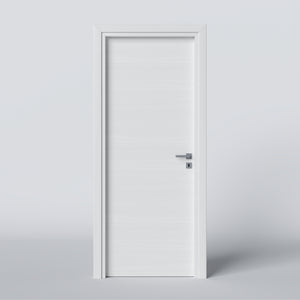 Laminated Hinged Door in White Matrix 