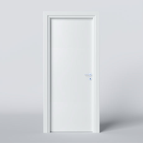 Porta Battente Laminato Bianco