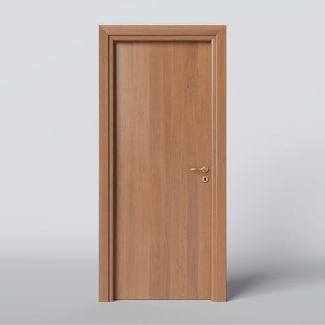 Laminated Hinged Door in Natural Tanganyika Walnut 