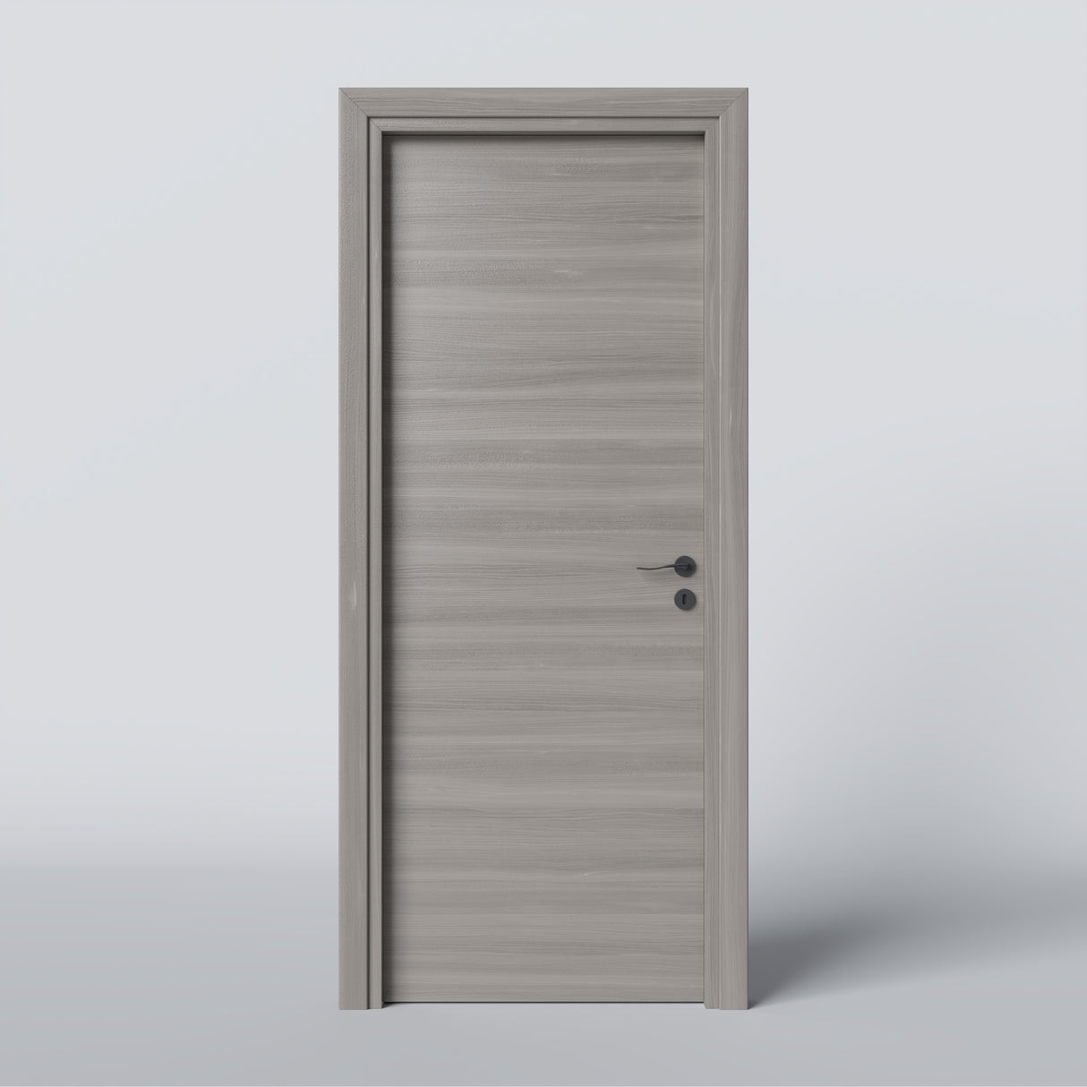 Porta Battente Laminato Olmo Grigio