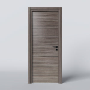 Laminated Hinged Door in Dove-Grey Rosewood