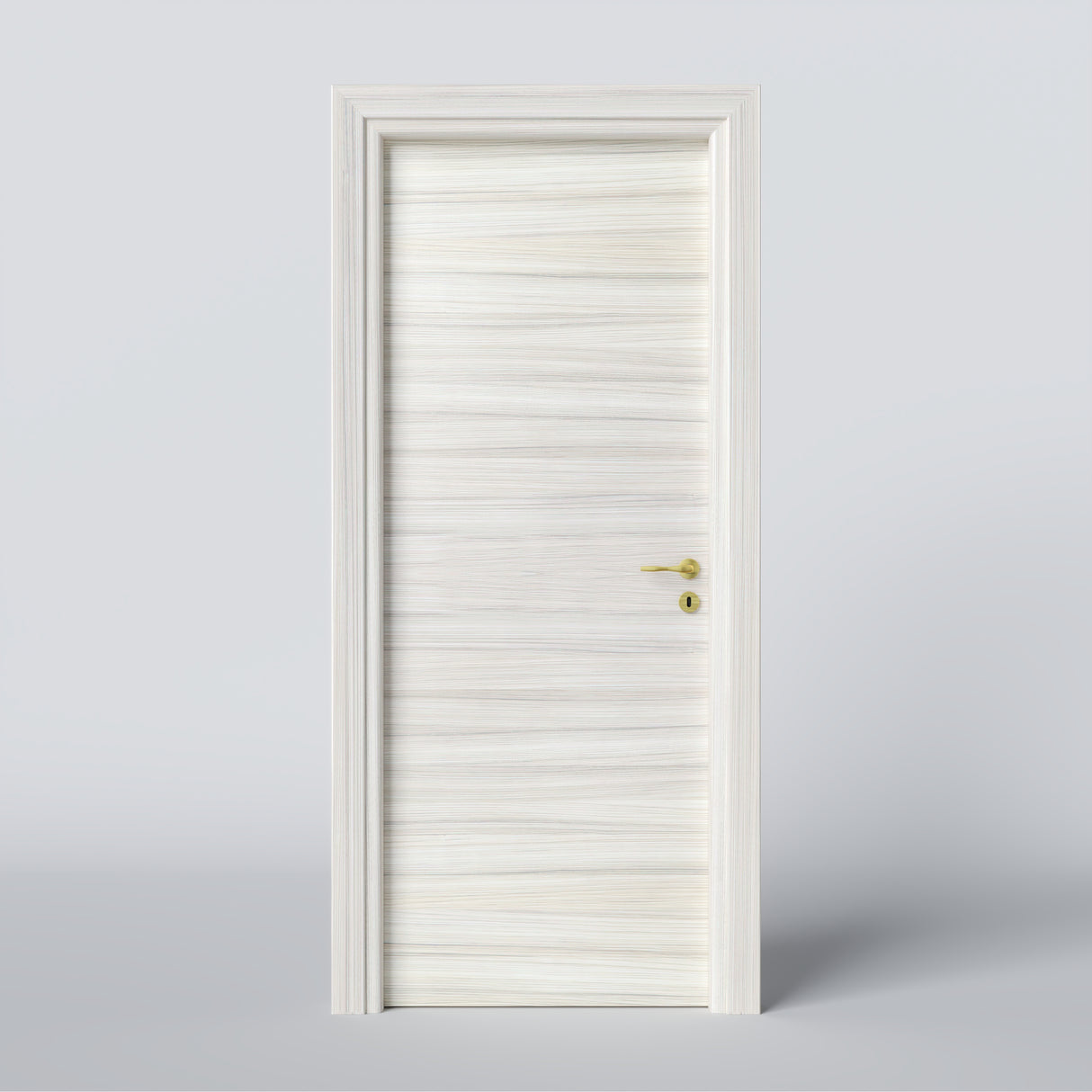 Hinged Door Laminate in Rosewood White