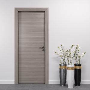 Porta Battente Laminato Olmo Grigio