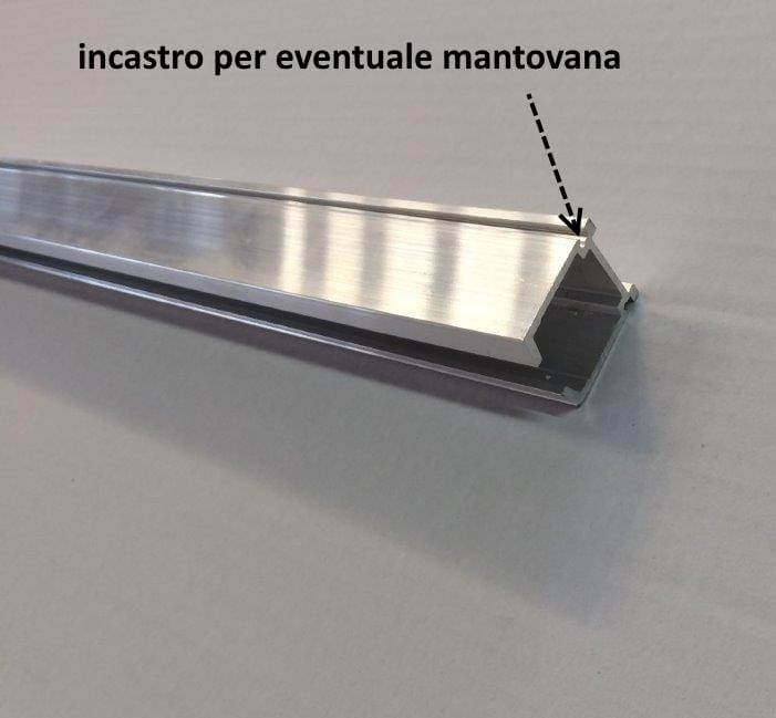 Binario per Porta Scorrevole per Legno