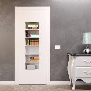 Flush to the wall Bookcase Door