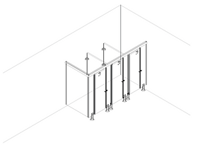 Pareti Modulari Kubi in HPL Giallo