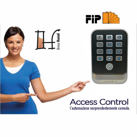 Access Control in Acciaio - Lettore badge RFID con Tastiera IP67