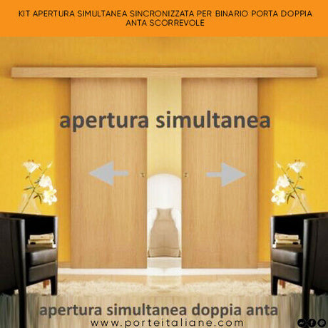 KIT APERTURA SIMULTANEA PER PORTA