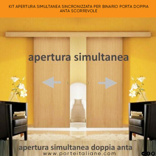 KIT APERTURA SIMULTANEA PER PORTA