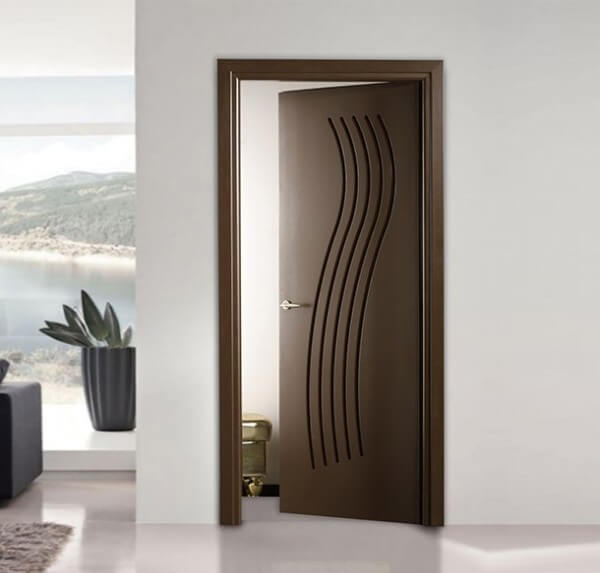 Porta legno Pantografata Laccata con Intagli