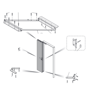 Folding Door Kit with 180° Opening CELEGON Compack Living